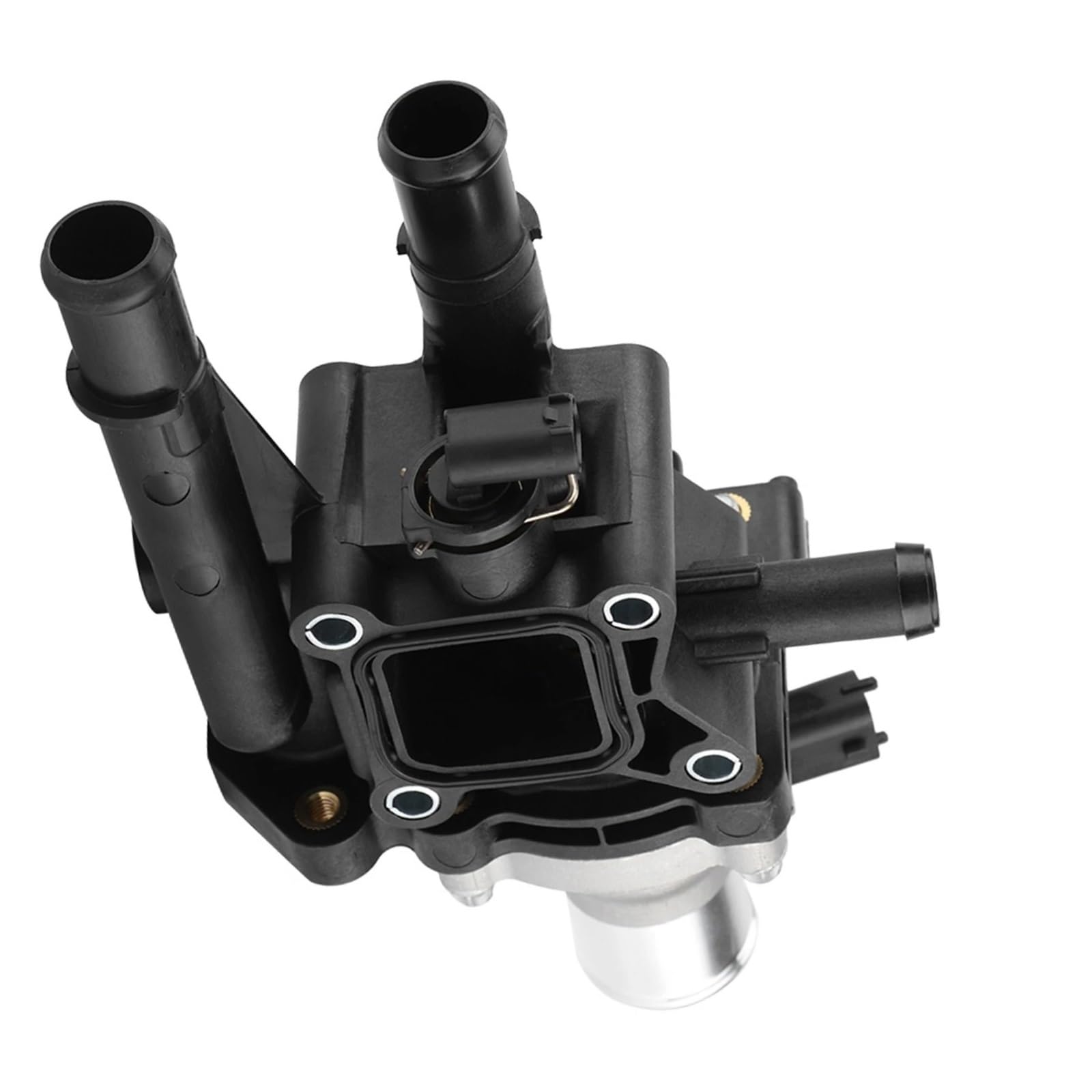 MObyat Kfz Ersatz Motorthermostate Kompatibel Mit Chevrolet Für Sonic 2012 2013 2014 2015 1 Stück Automotor-Kühlmittelthermostatgehäuse Mit Sensor 25192228 von MObyat