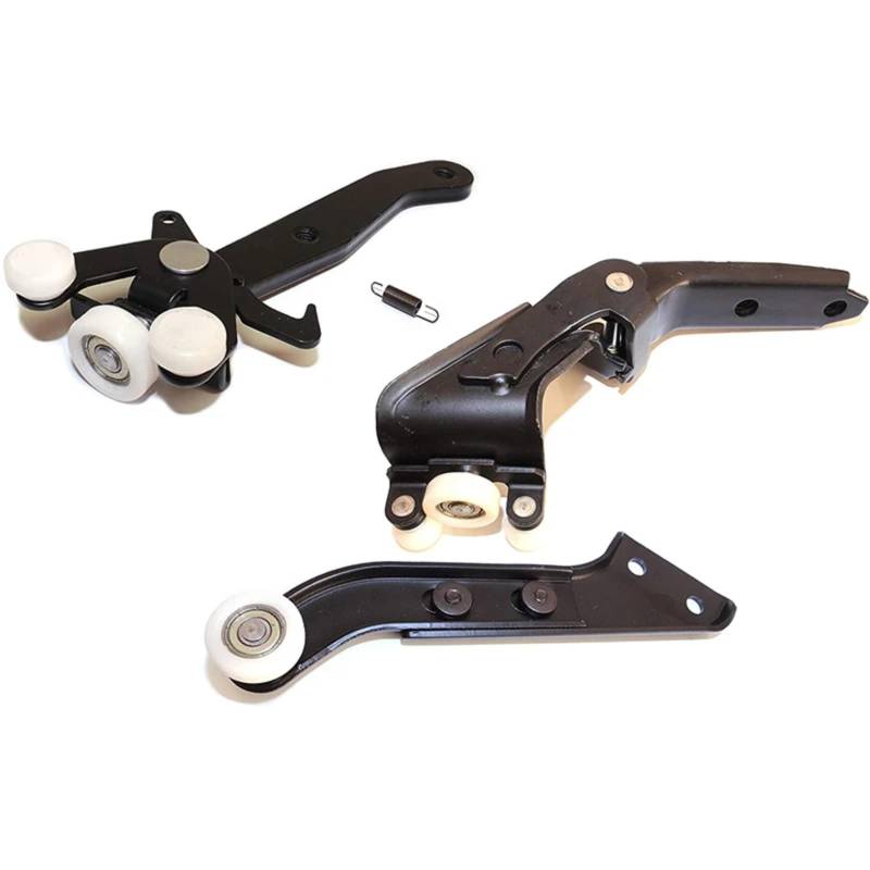 Türgriffscharniere Kompatibel Mit Für Transporter 2003–2014 2015 2016 Auto Rechts Schiebetür Scharnier Roller Arm Guide OEM: 7H0843436B 7H0843398H 7H0843336D von MObyat