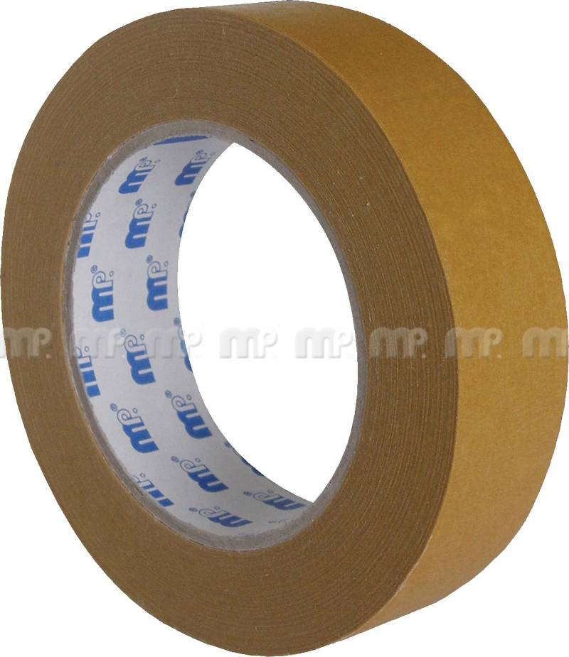 MP Abdeckband Tape100 bis 120°C Klebeband braun Malerband 30mm x 50m von MP