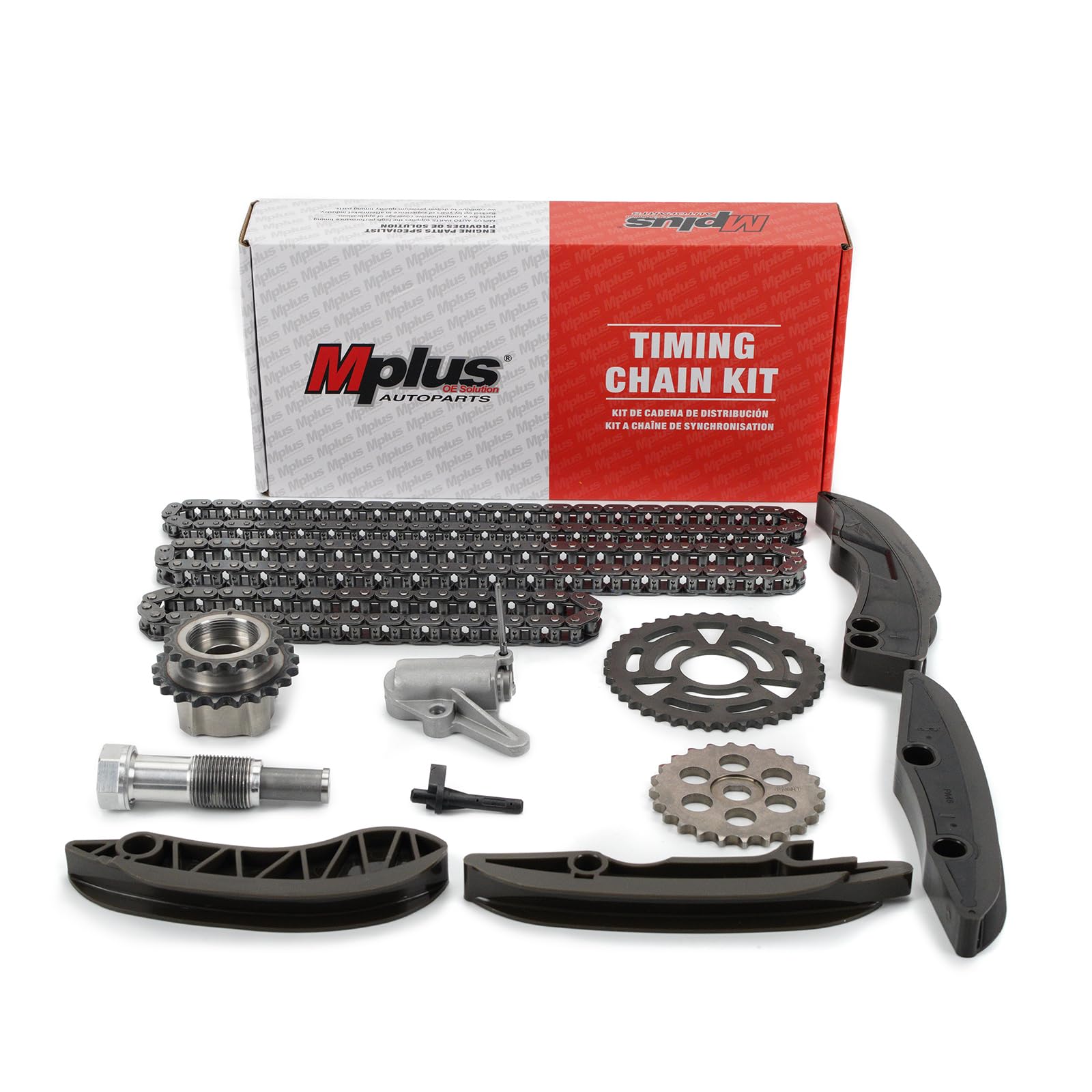 MPLUS Steuerkette Steuerkettensatz passend für BMW 1er 3er 5er 7er X1 X3 X5 X6 MINI D von MPLUS OE SOLUTION AUTOPARTS