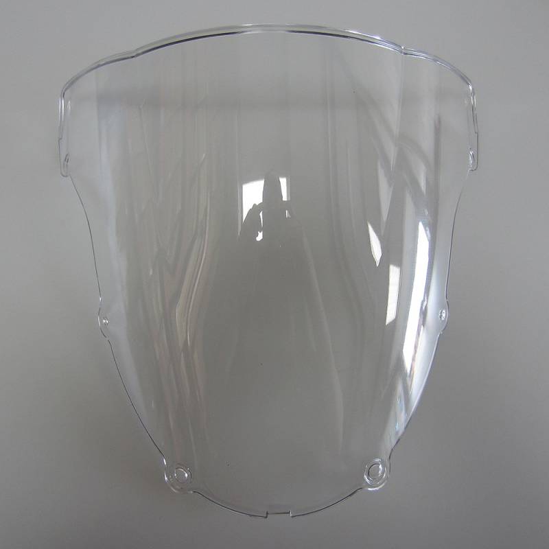 Double Bubble Windschutzscheibe Transparent für Kawasaki ZX-6R 636 03-04 von MPW