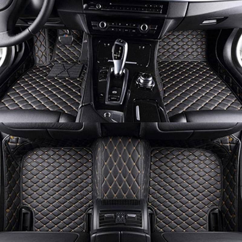 Auto Fussmatte passt für Audi A3 Cabrio 3 (III) 8V I 2014-2020, Auto Fussmatten Set,Allwetter fußmatten Auto,Fußmatten,Autoteppich Matte,Fahrermatte,wasserdicht und rutschfest von MPXQISVB