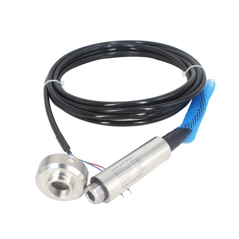 Verstopfungssicherer magnetischer Wasserstandssensor, Wassertank-Sendersensor, 4–20 mA Ausgang, DC24V, Edelstahl-Sondenmessgerät(1m range 5m cable,RS485 output) von MQNNCNZY