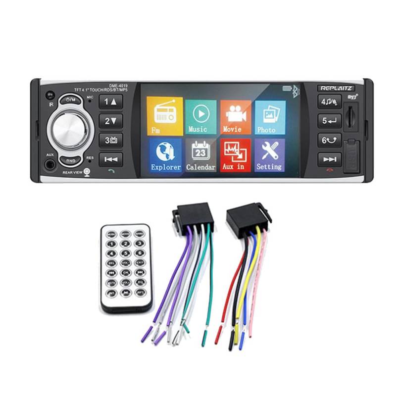 MQODLFP 1Set 4,1 Touchscreen Auto Bluetooth MP5 Player Autoradio Umkehrbild Universal von MQODLFP