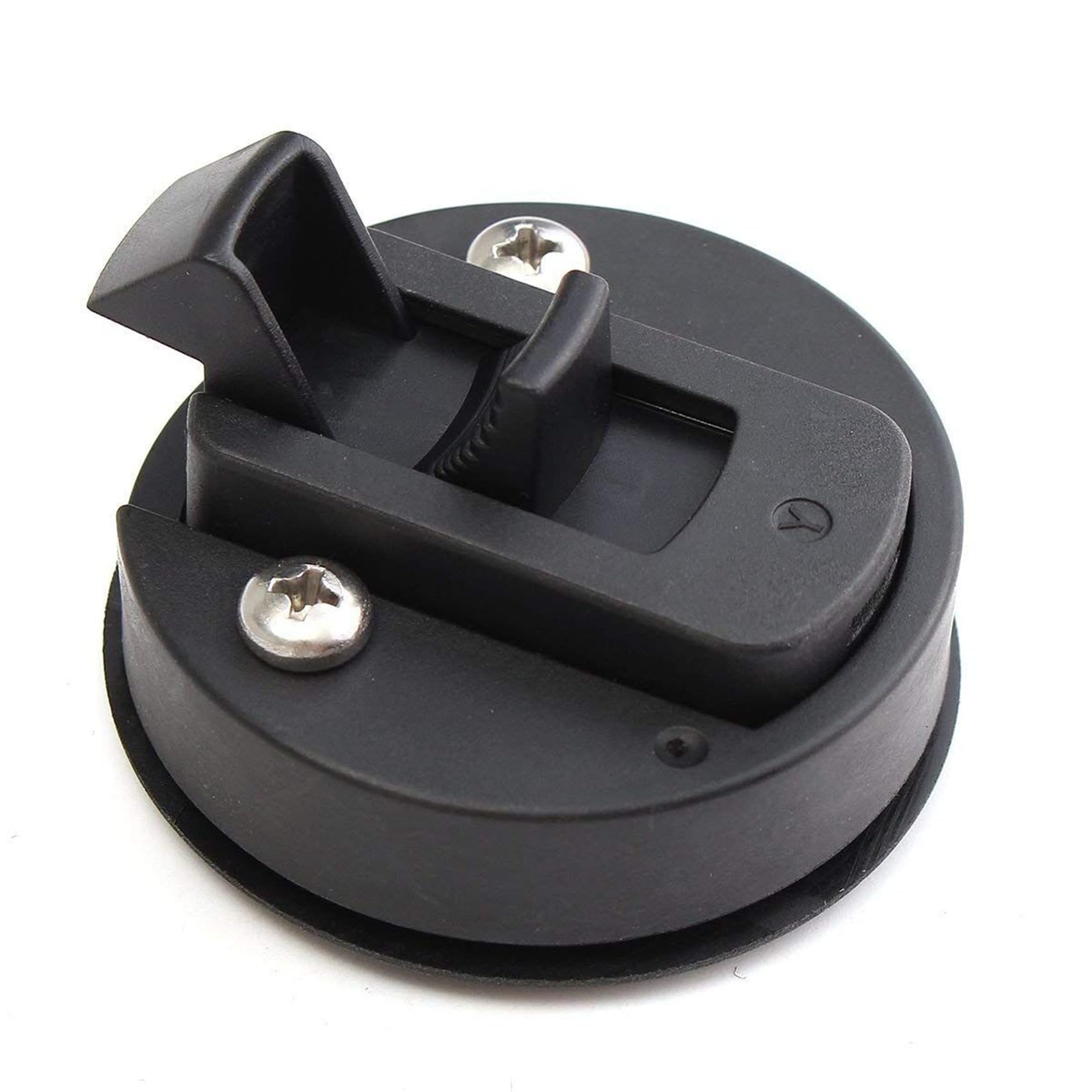 MQODLFP 20 Stücke Runde Schwarz Flush Pull Latch für Rv Boot Marine Deck Tür von MQODLFP