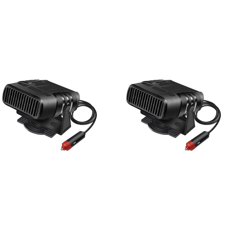 MQODLFP 2X Auto Heizung Universal 12V Auto Innen Heizung KüHlung Zubehör Lüfter Heizung Entferner von MQODLFP