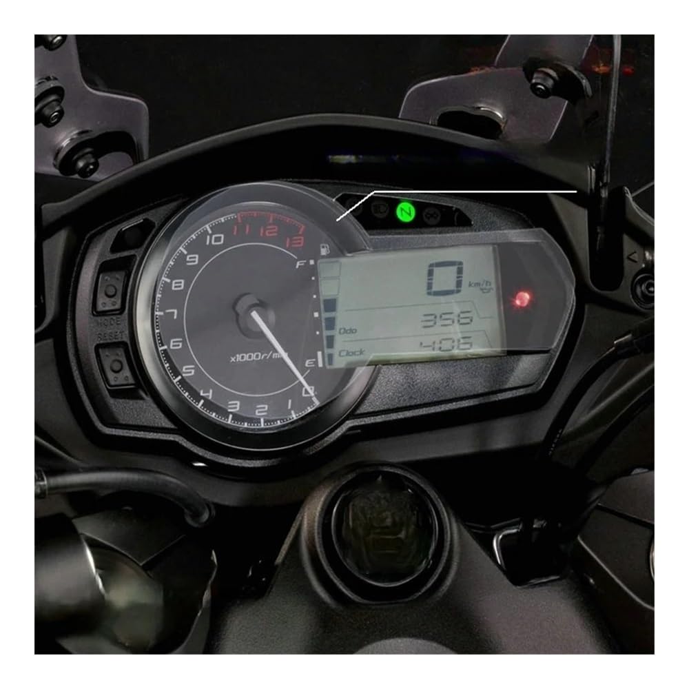 Motorrad Instrument Film Motorrad-Geschwindigkeitsmesser, Kilometerzähler, Instrumente, Kratzschutzfolie, Displayschutzfolie, Aufkleber Für Kawasaki Z1000SX 2013–2016 von MQOYDCHL