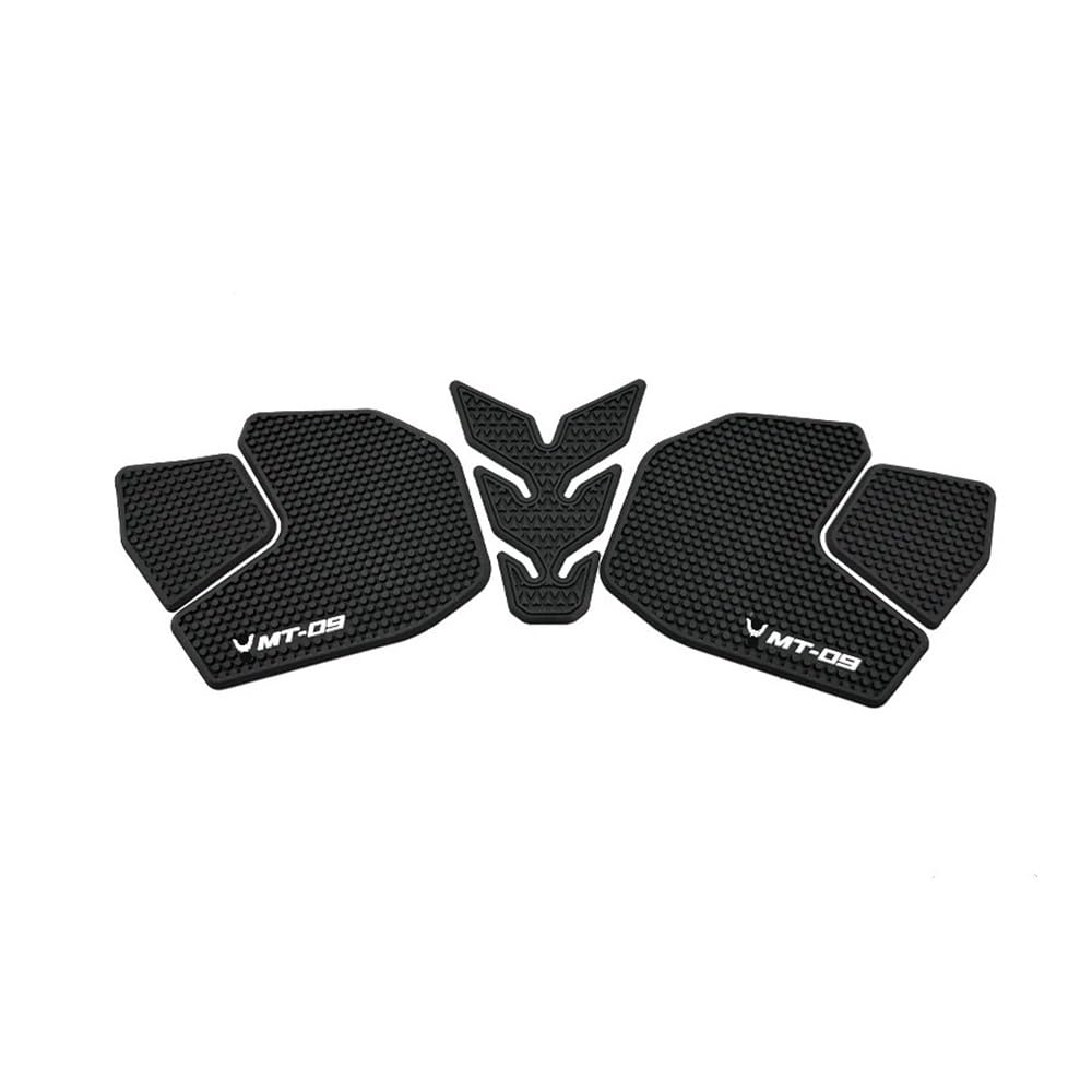 Motorrad Tank Pad Motorrad Nicht-Slip Seite Kraftstoff Tank Aufkleber wasserdichte Pad Gummi Aufkleber Für Ya&maha FZ09 FZ 09 MT 09 MT09 2015 2013-2020 MT-09 von MQOYDCHL