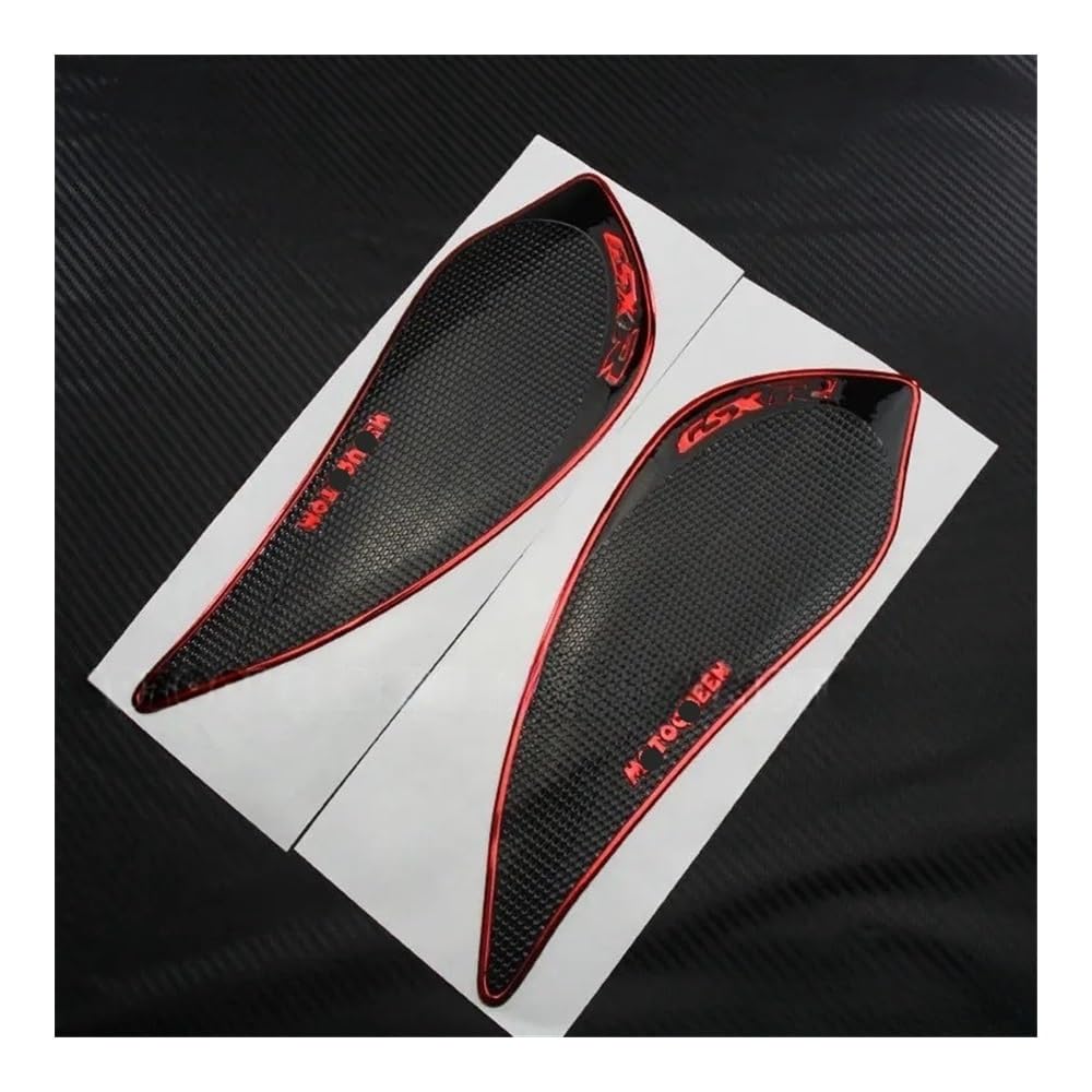 Motorrad Tank Pad Motorrad Tank Pad Schutz Aufkleber Aufkleber Gas Kraftstoff Knie Grip Traktion Seite Für Suzuki GSXR 1000 Gsxr1000 K9 L1 L2 2009-2015 von MQOYDCHL