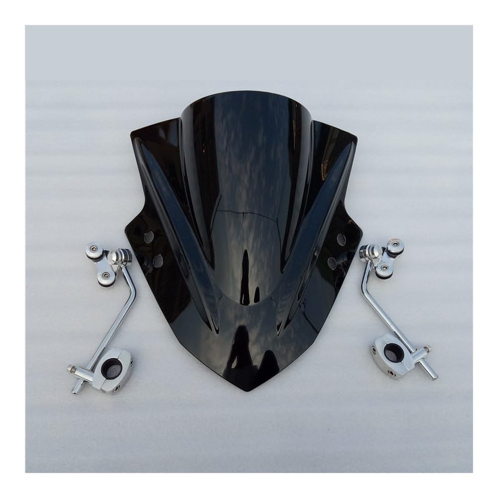 Motorrad Windschutzscheibe Motorrad Windschutzscheibe Verlänrung Spoiler Windschutz Deflektor Windschutzscheibe Windschutz Für Ho&nda CB300F 2015 von MQOYDCHL