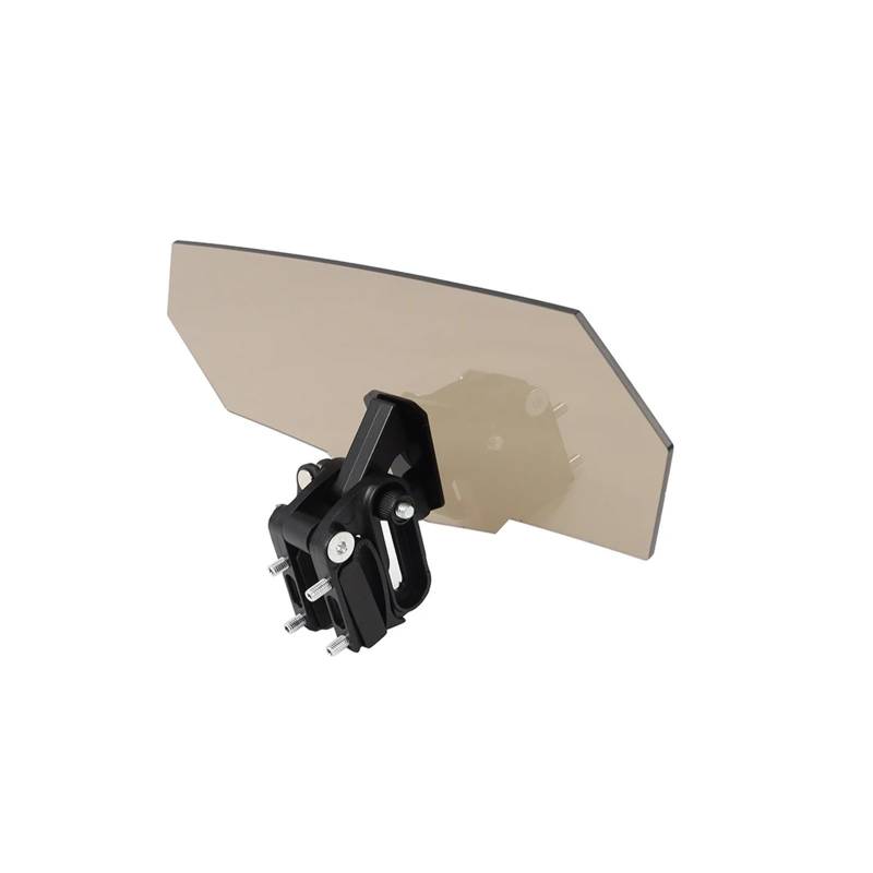 Motorrad Windschutzscheibe Universal Motorrad Clip On Windschutzscheibe Windschutzscheibe Verlängerung Spoiler Air Deflektor Für B&M&W R1200GS von MQOYDCHL