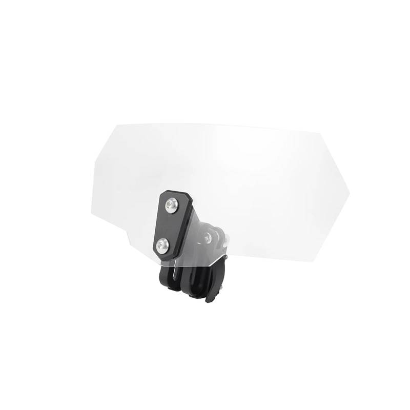 Motorrad Windschutzscheibe Universal Motorrad Clip On Windschutzscheibe Windschutzscheibe Verlängerung Spoiler Air Deflektor Für B&M&W R1200GS von MQOYDCHL