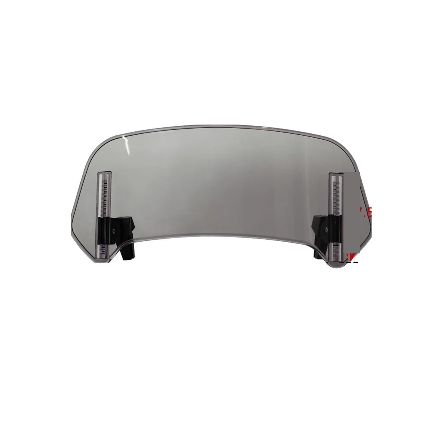 Motorrad Windschutzscheibe Universal Motorrad Windschutzscheibe Verlängerung Einstellbare Spoiler Deflektor Für Ho&nda NC750X NC750S NC700X NC700S Integra750 CTX700 von MQOYDCHL