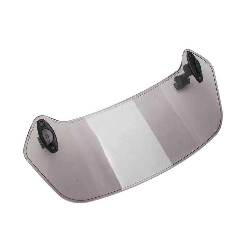 Motorrad Windschutzscheibe Universal Motorrad Windschutzscheibe Verlängerung Einstellbare Spoiler Windschutz Windabweiser Für Ha&rley Für B&M&W Für Kawasaki von MQOYDCHL