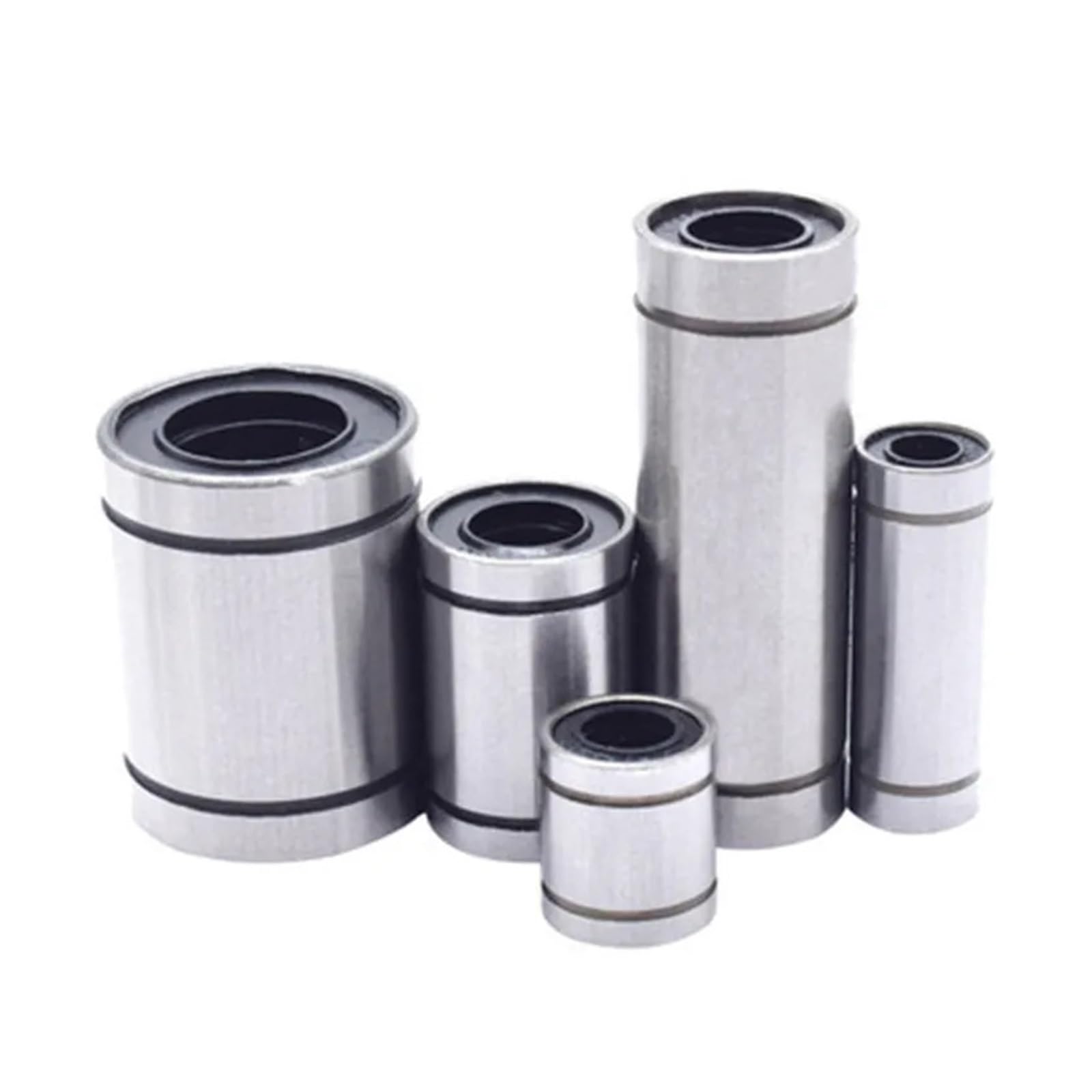 1/10PCS LM8UU LM10UU LM16UU LM12UU Linear Ball Bearing Linear Bushing 8mm Rods Liner Rail Linear Shaft Parts DIY CNC 3D Printer MQXFCZUX(One Size,LM6UU) von MQXFCZUX