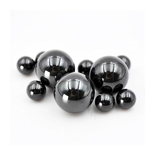 10/50pcs Silicon Nitride Ceramic Balls 1.588mm 2.778mm 3.969mm 4.763mm 5.953mm Si3N4 G5 Ceramic Bearing Ball Bead MQXFCZUX(50Pcs,4.5mm) von MQXFCZUX