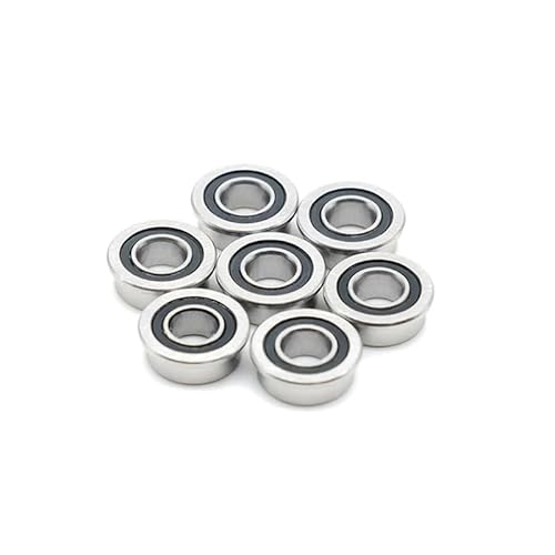 10Pcs MF105 RS Bearing 5x10x4 mm ABEC-7 Voron 3D Flanged Bearing MF105-2RS Ball Bearings MF105RS 3D Print Bearings MQXFCZUX von MQXFCZUX