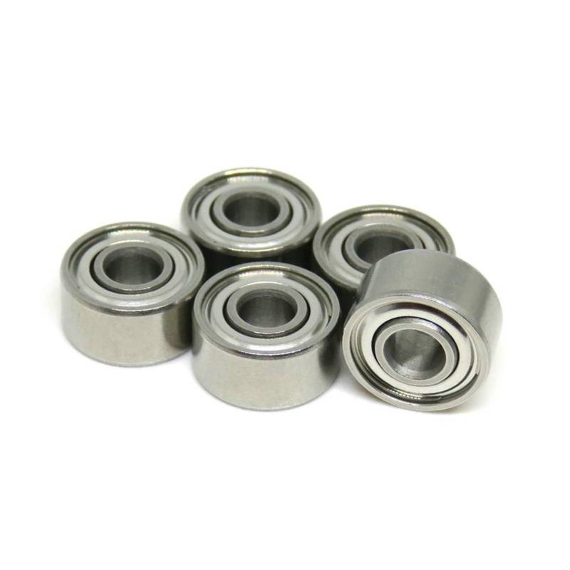 10pcs ABE7 S693Z 3x8x4 Stainless Steel Hybrid Ceramic Bearing S693C S693 ZZ RC Bearing 3 * 8 * 4 Reel Bearing MQXFCZUX(S686C-ZZ 6x13x5mm) von MQXFCZUX