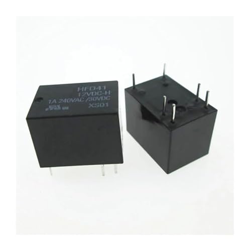 12V relay HFD41-12VDC-H HFD41 12VDC-H HFD41-12VDC HFD4112VDCH 12VDC DC12V 12V 1A 240VAC 6PIN MQXFCZUX von MQXFCZUX