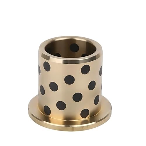 1PCS Inner Diameter 20MM JFB Graphite Copper Sleeve Self-lubricating Bearing Flanged Sleeve Copper Bushing Wear Resistant MQXFCZUX(JFB 20X24X30-32X4) von MQXFCZUX