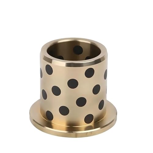 1PCS Inner Diameter 20MM JFB Graphite Copper Sleeve Self-lubricating Bearing Flanged Sleeve Copper Bushing Wear Resistant MQXFCZUX(JFB 20X28X20-40X5) von MQXFCZUX