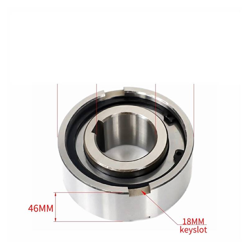 1PCS NFS60 TFS60 60X130X46 MM Unidirectional Bearing Unidirectional Clutch Check Bearing with Keyway MQXFCZUX von MQXFCZUX