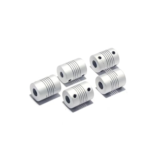 1pcs D19L25 Aluminum Alloy Elastic Coupling Winding Screw Electronic Starter Encoder Inner Hole 2mm 4mm 5mm 6mm 7mm 8mm 10mm 3.175 6.35mm MQXFCZUX(3x5) von MQXFCZUX