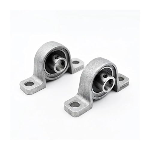 2/10pcs Zink Alloy Pillow Block Bearing KP08 KP000 KP001 KP002 KP003 KP004 Inner Bore 8mm 10mm 12mm 15mm 17mm 20mm Bearings MQXFCZUX(KP08 8mm,One Size) von MQXFCZUX