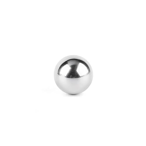 304 Stainless Solid Dia 0.4-30mm SUS Precision Bearing Steel Small Pellet Slingshot Marbles Round Smooth Slides Ball MQXFCZUX(2.0mm 100pcs) von MQXFCZUX