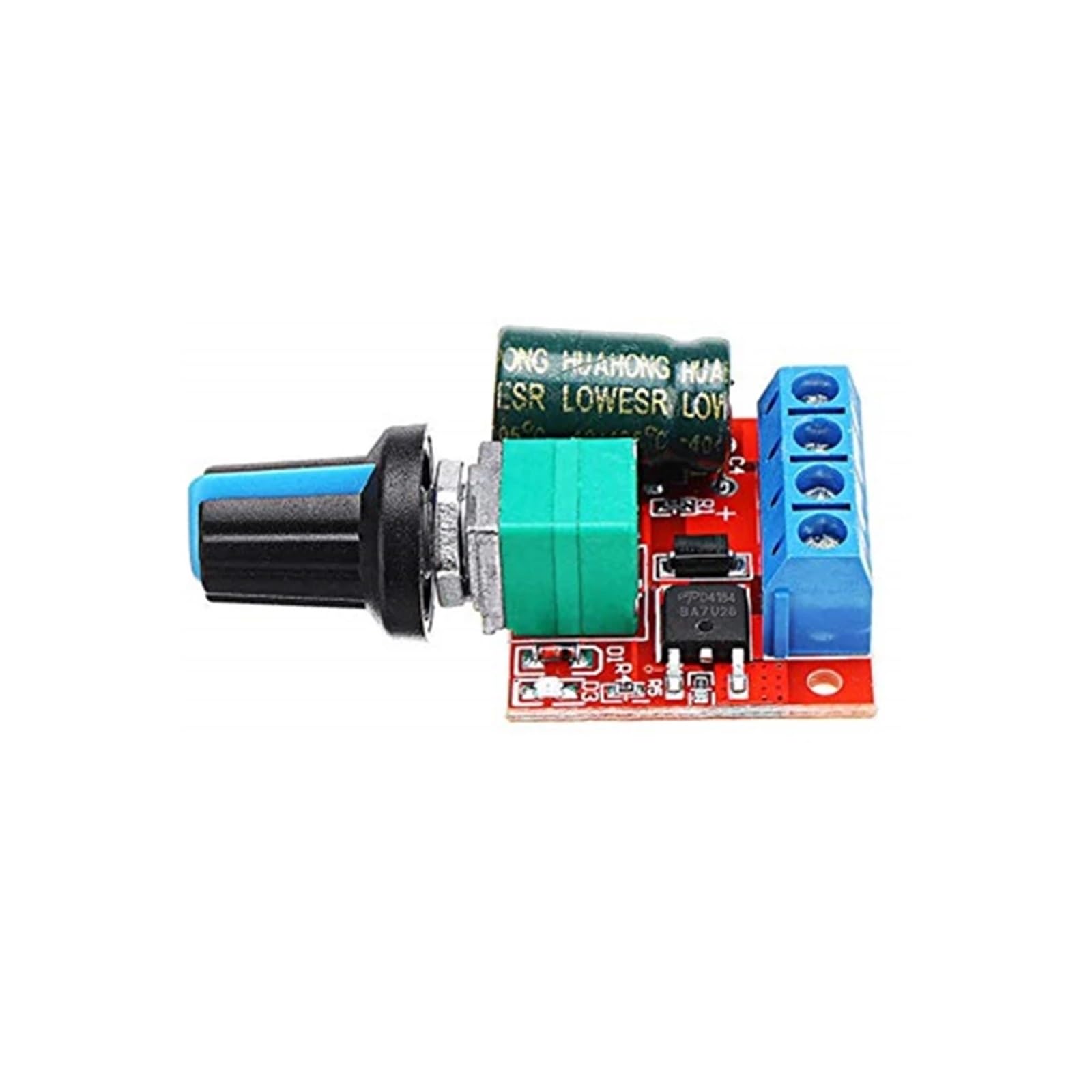 5A 90W 12V DC electronic starter Speed Controller Module DC-DC 4.5V-28V Adjustable Speed Regulator Control Governor Switch 24V MQXFCZUX von MQXFCZUX