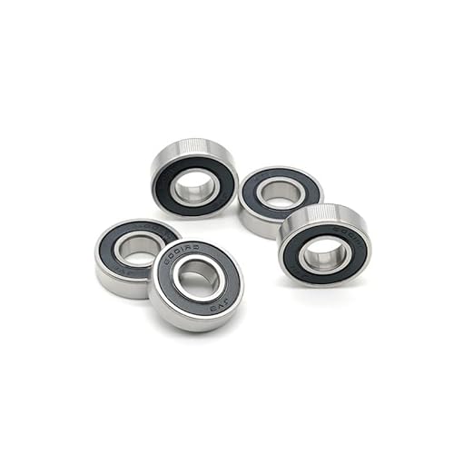 5PCS 6001RS 12x28x8mm Electronic Starter Grade Cover Sealed Deep Groove Ball Miniature Bearing 6001-2RS 52100 Chrome Steel MQXFCZUX von MQXFCZUX