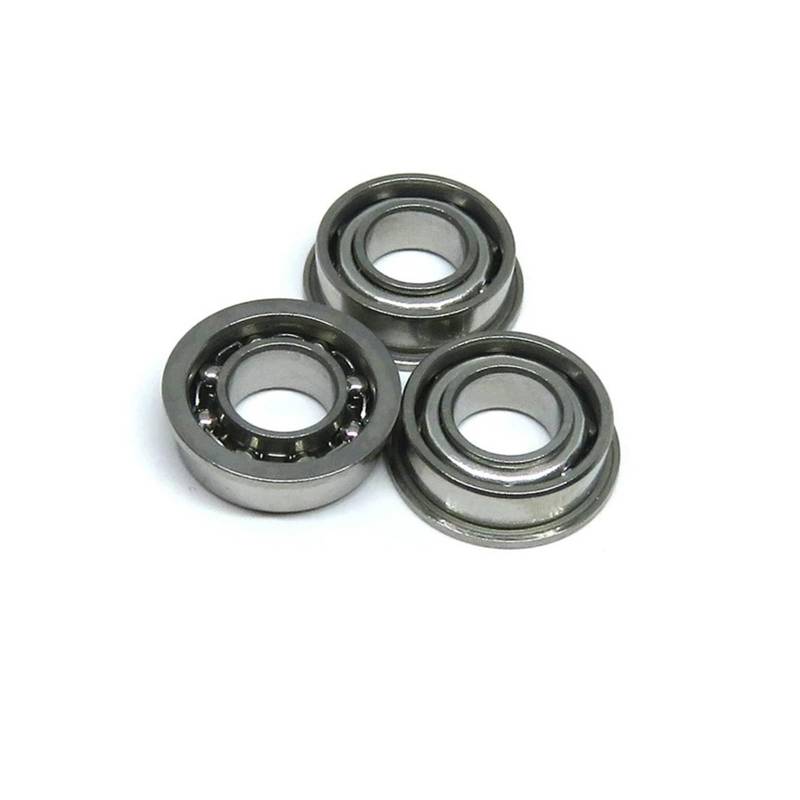 5pcs SFR166ZZ EE Flange Bearing 4.762x9.525x3.175 mm R166 FR166 SFR166 ZZ Z Inch Inner Extended Stainless Steel Flanged Bearing MQXFCZUX(SFR166-OPEN) von MQXFCZUX