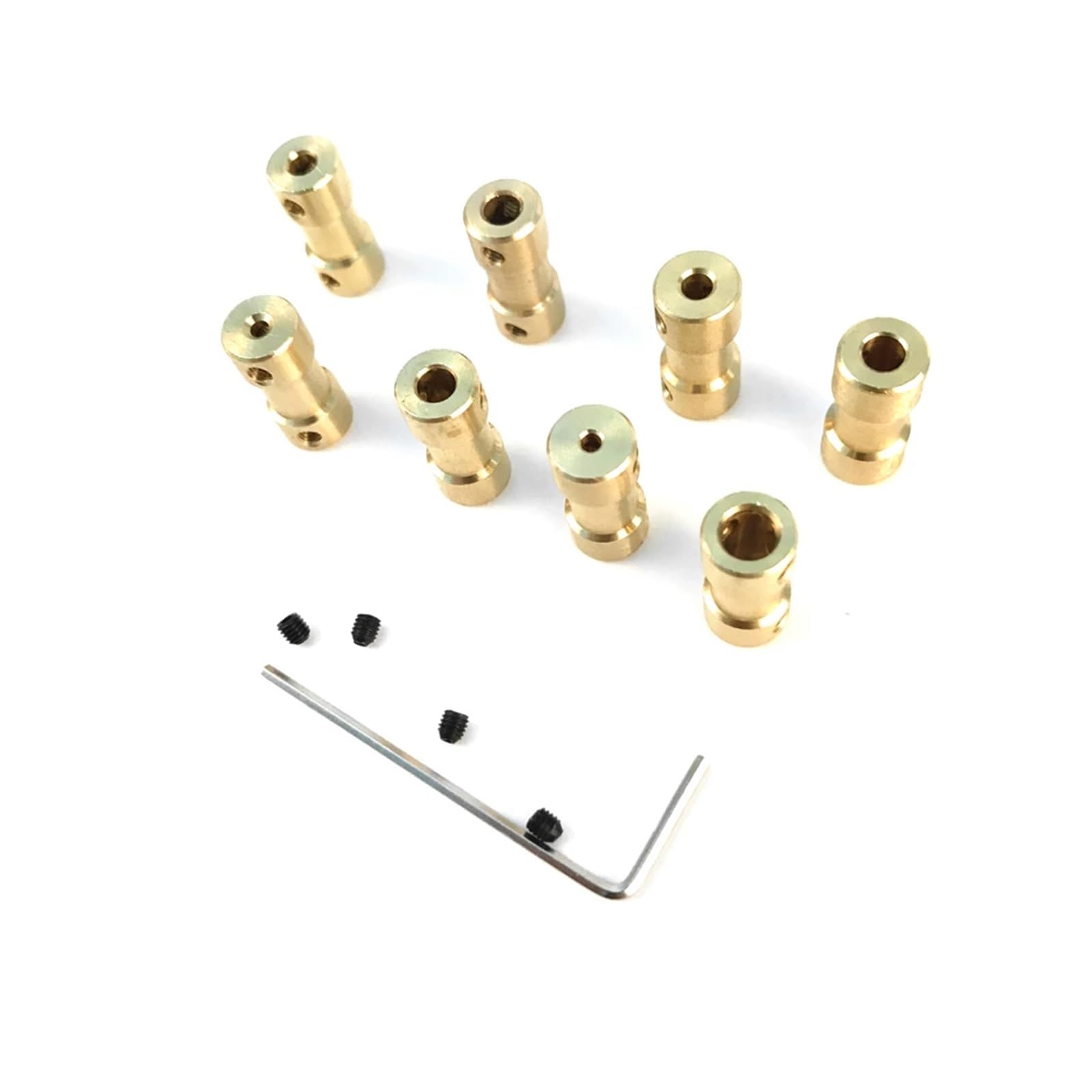 Copper Coupling Transmission Parts For electronic starter Rigid Model High Torque Accessories MQXFCZUX(2mm-3mm) von MQXFCZUX