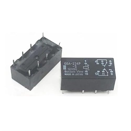 G6A-234P-S 12VDC G6A-234P-S-12VDC G6A-234P G6A 234P DC12V 12V relay DIP8 MQXFCZUX von MQXFCZUX