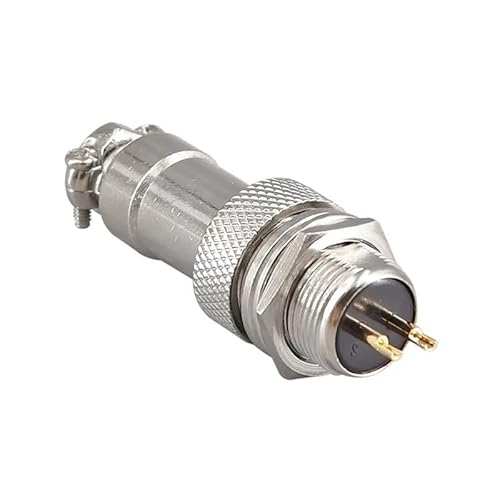 Gold Plated Connector, Aviation Plug Socket, Circular Male and Female Connector GX16-2/3/4/5/6pin/7PINS/8PIN/9P, with A Hole of MQXFCZUX(GX20 Female,6p) von MQXFCZUX