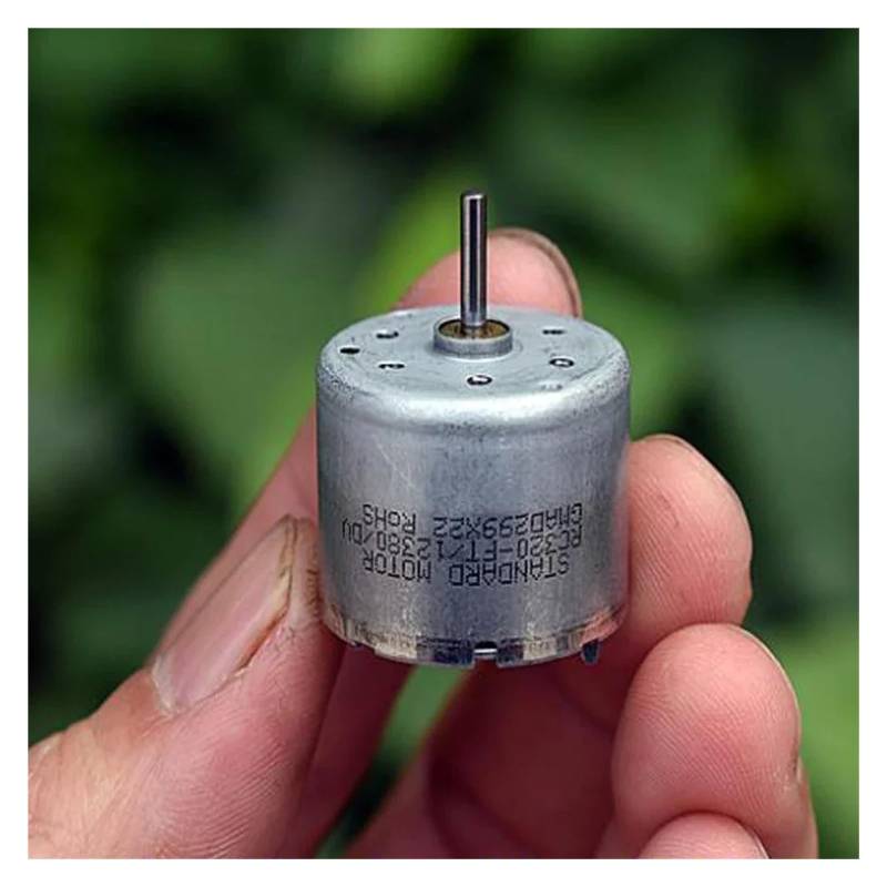 RC320-12380 320 DC electronic starter Precious Metal Brush DC 6V-9V 7460RPM 10.5mm Shaft Length Silent Low Noise Solar electronic starter MQXFCZUX von MQXFCZUX