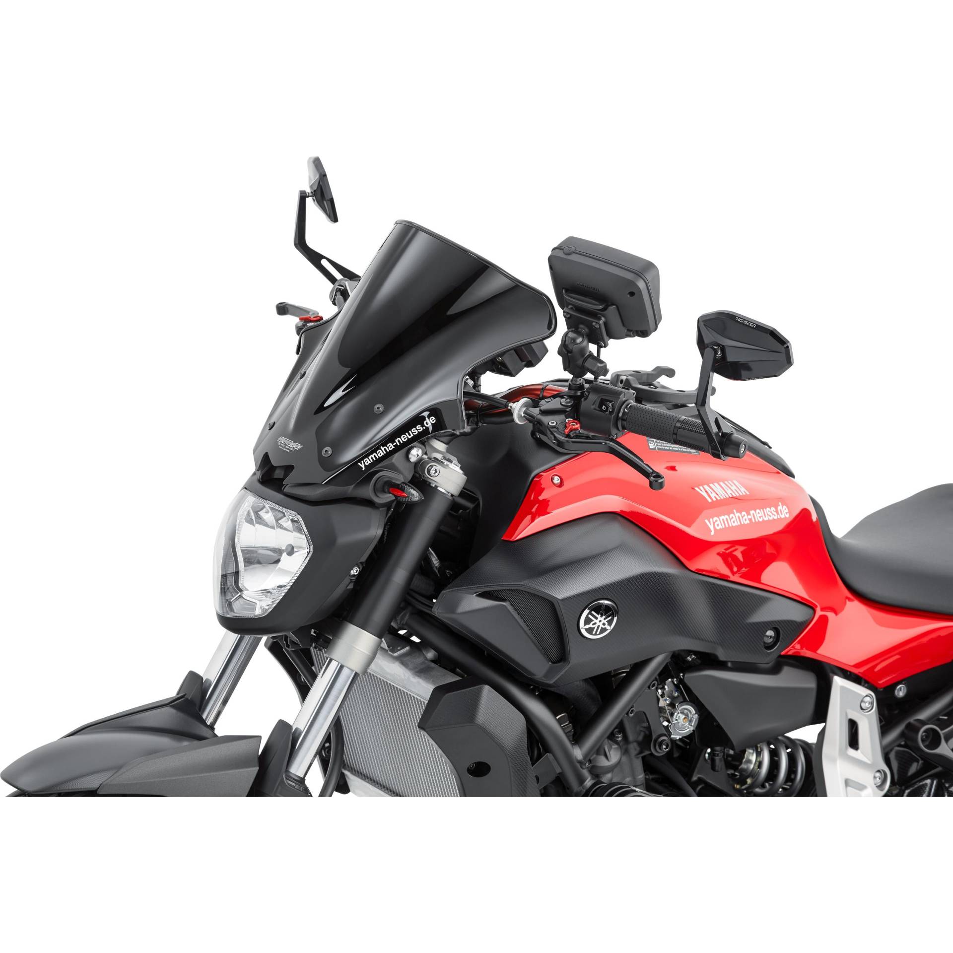 MRA Racingscheibe NRM schwarz für Yamaha MT-07 2014-2017 von MRA