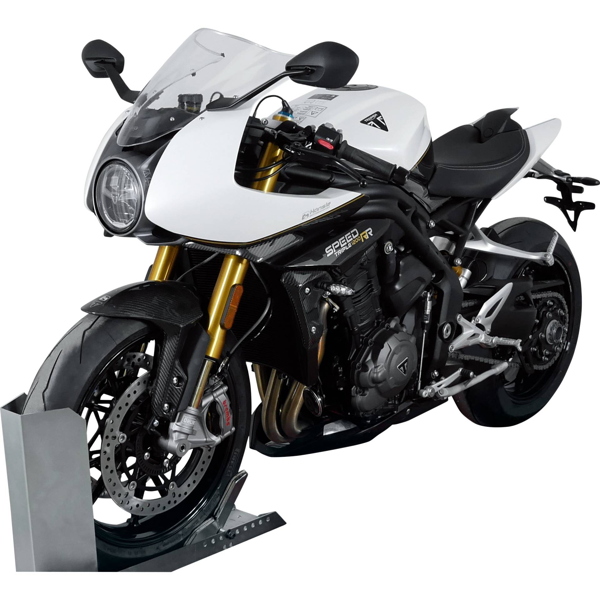 MRA Racingscheibe R klar für Triumph Speed Triple 1200 RR von MRA