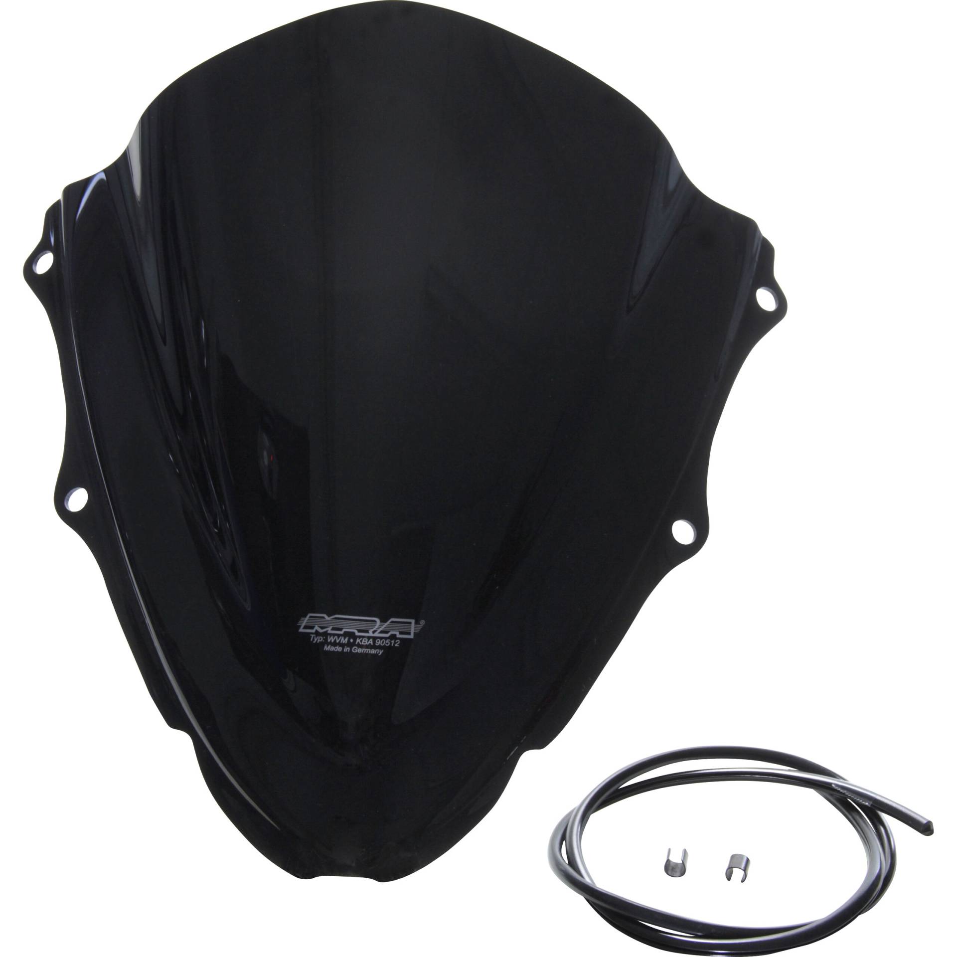 MRA Racingscheibe R schwarz für Honda CBR 1000 RR 2008-2011 von MRA