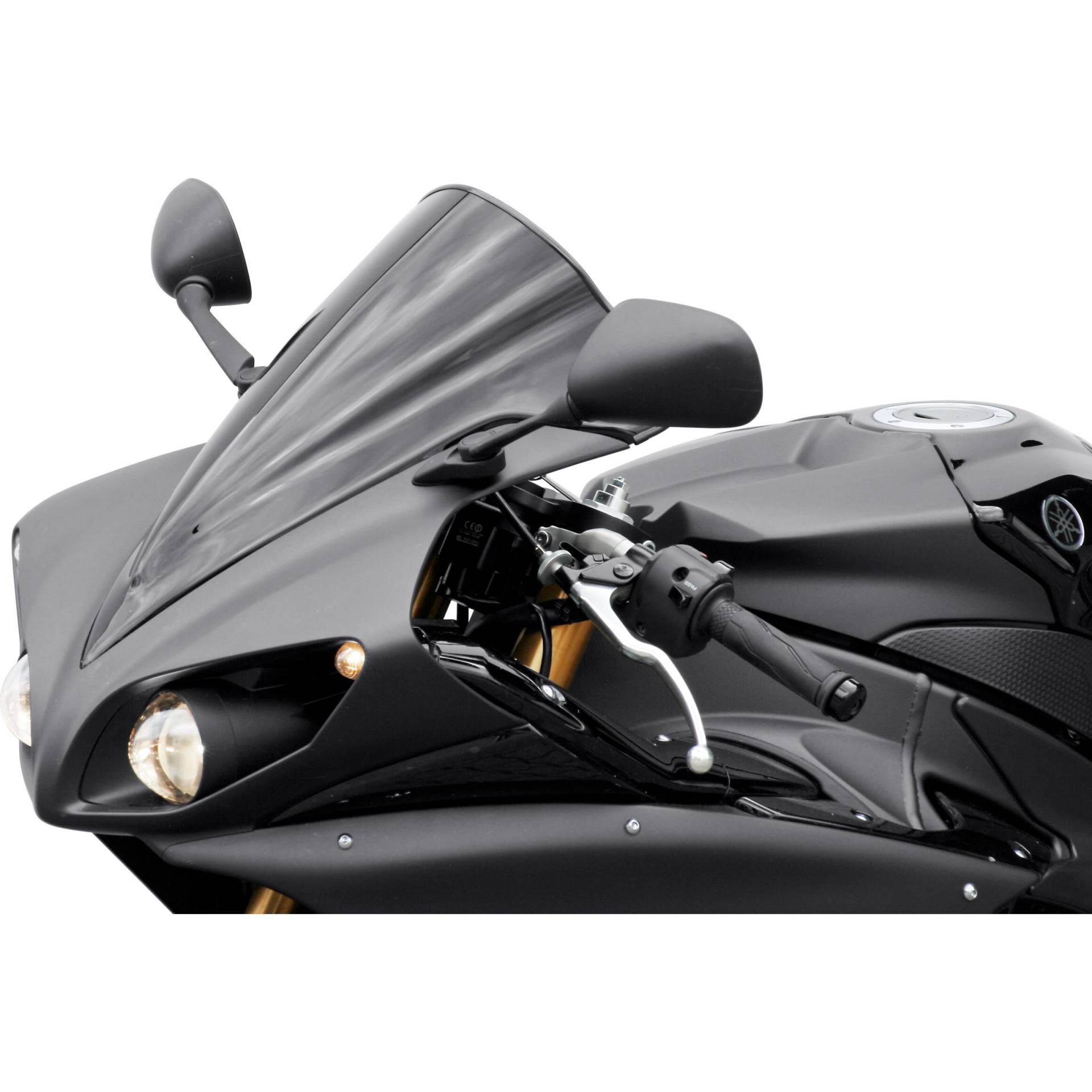 MRA Racingscheibe R schwarz für Yamaha YZF R1 2009-2014 von MRA