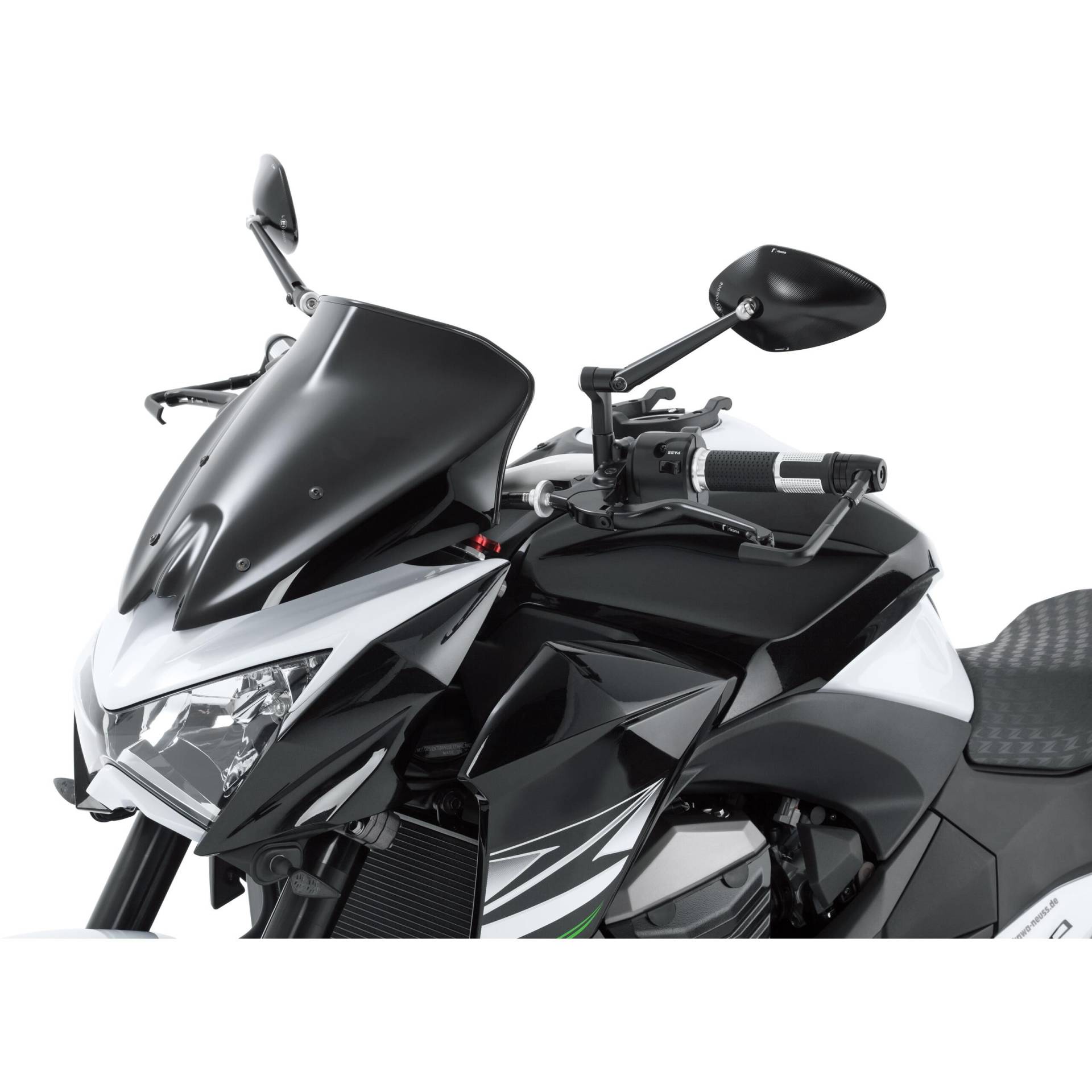 MRA Spoilerscheibe S schwarz für Kawasaki Z 800 /e von MRA