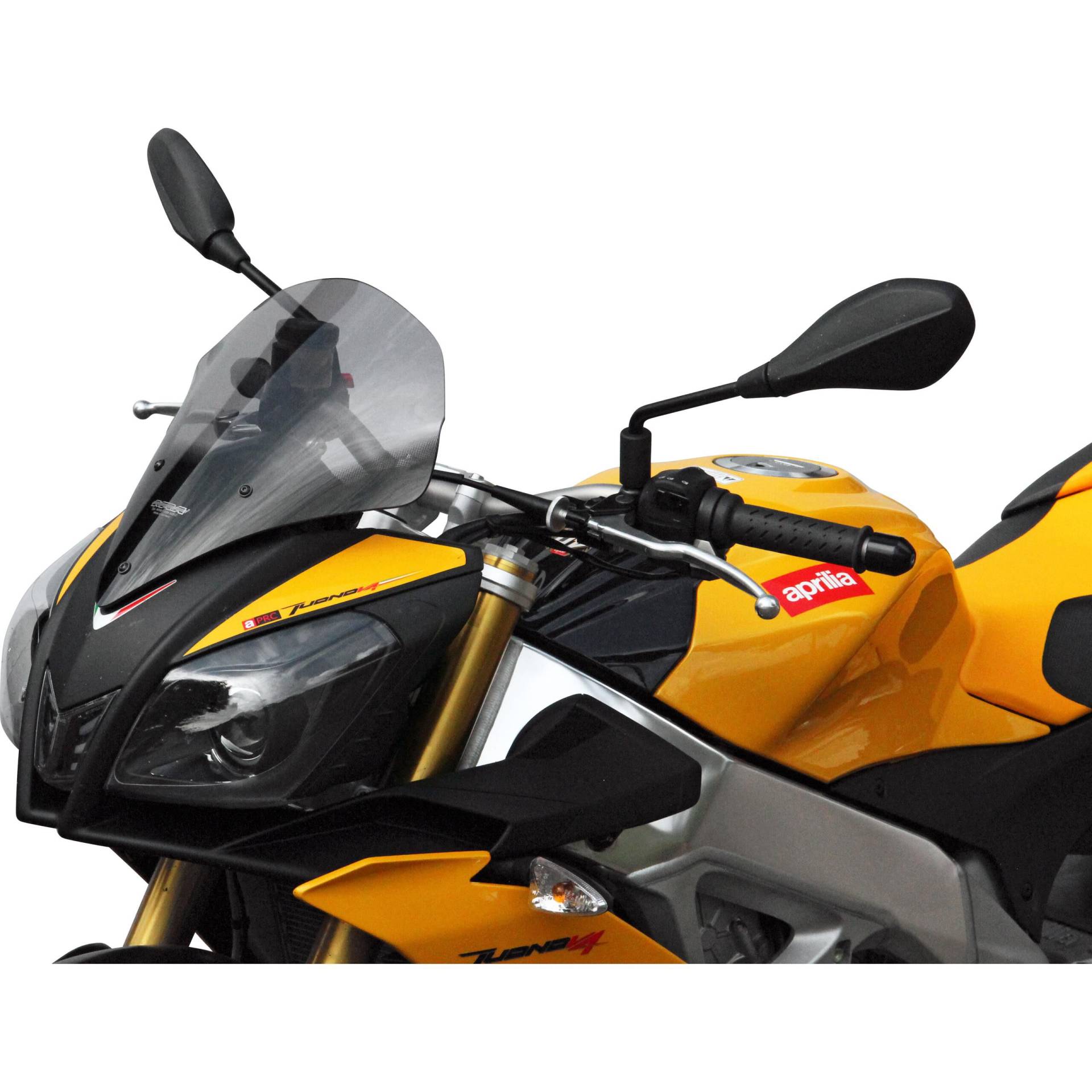 MRA Sportscheibe SPM getönt für Aprilia Tuono V4R 2011-2014 von MRA