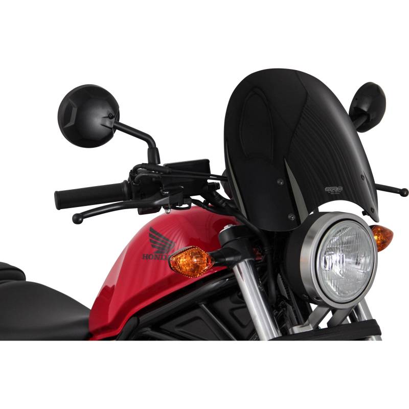 MRA Tourenscheibe NTM schwarz für Honda CMX 500 Rebel 2017-2019 von MRA