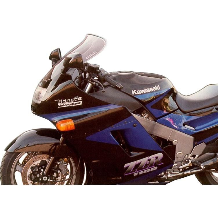 MRA Verkleidungsscheibe Touren T schwarz für ZZ-R 1100 1990-1992 von MRA