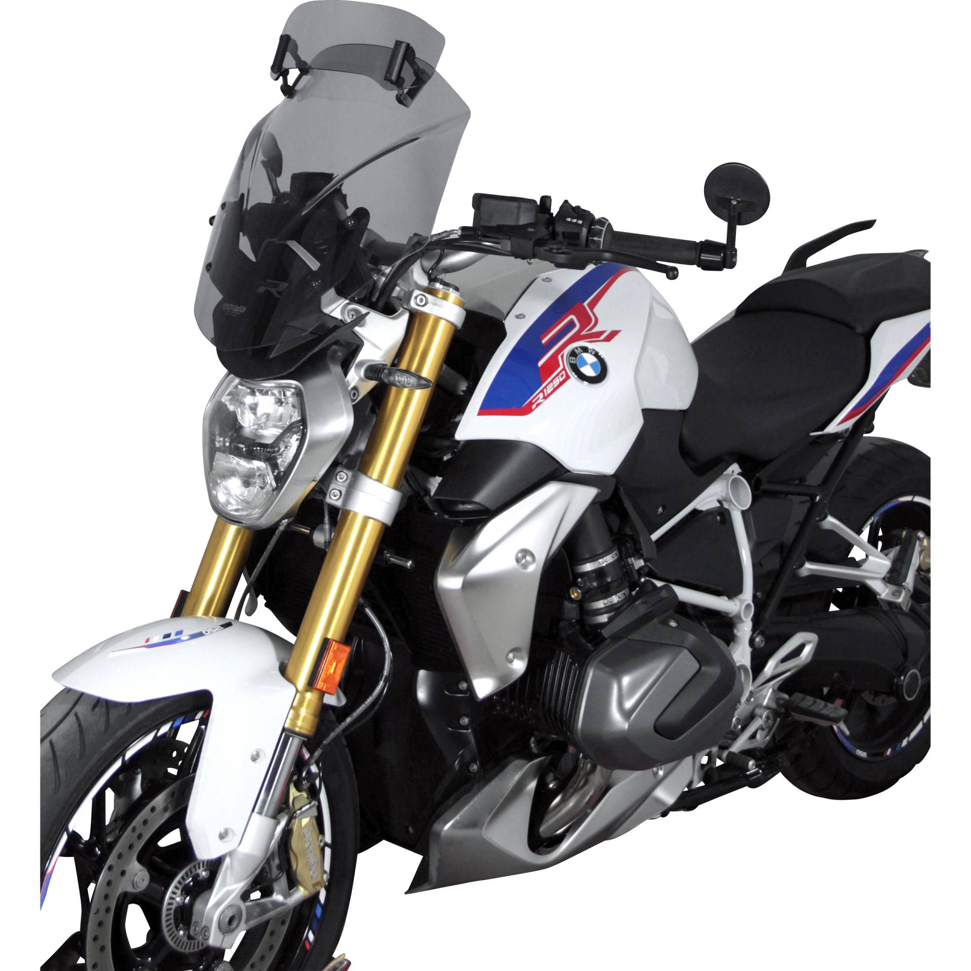 MRA Vario-Tourenscheibe VTM getönt für BMW R 1250 R an OEM-Halte von MRA