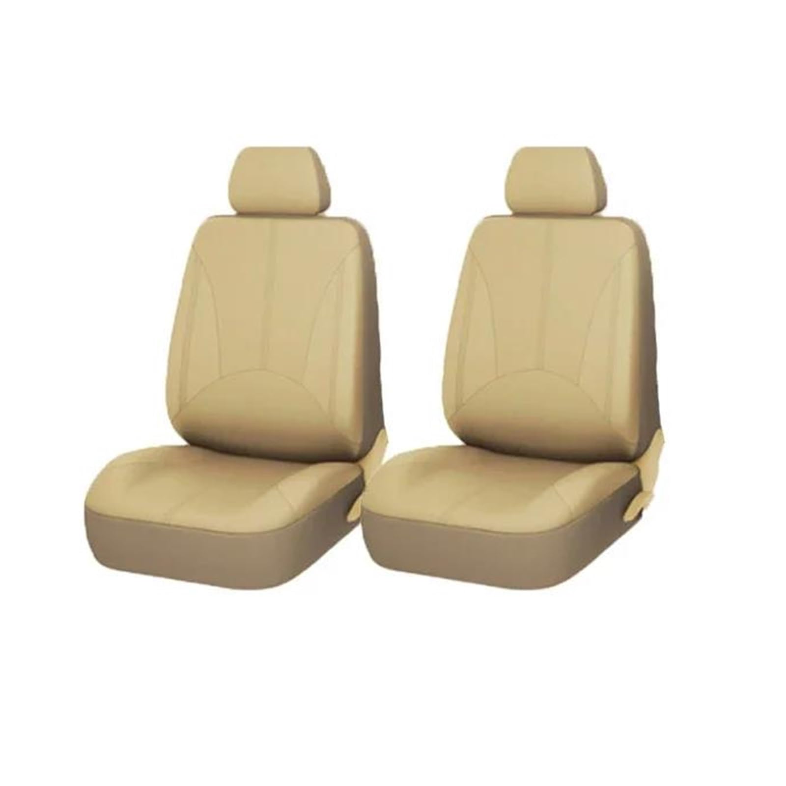 MRBVHGPKUT Autositzbezug Universeller Sitzbezug Zum Schutz des Autositzkissens Sitzkissen(BEIGE,2 Stücke) von MRBVHGPKUT