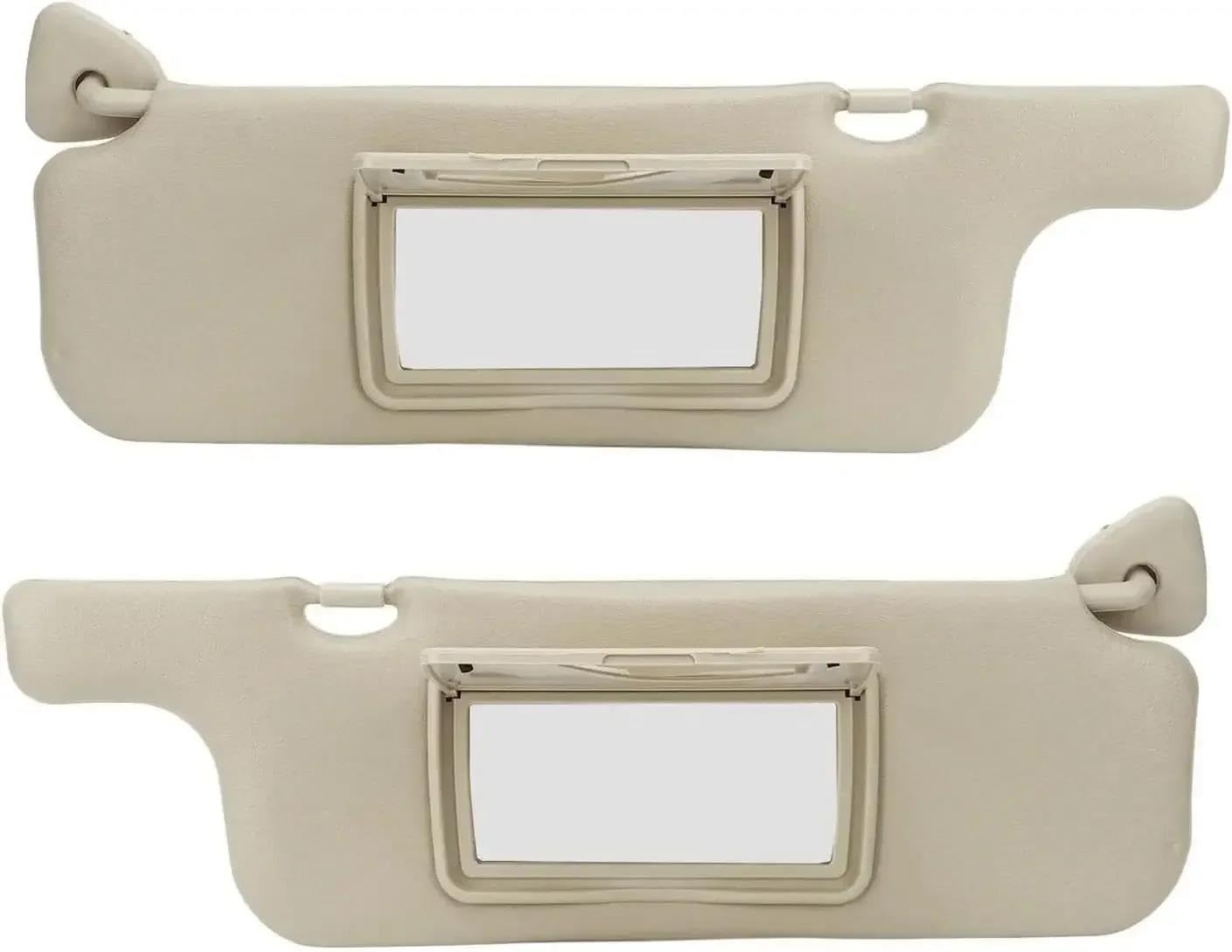 Sonnenblende fürs Auto Für Toyota Für Corolla 2001 2002 2003 2004 2005 2006 2007 Auto Sonnenblende Mit Verspiegelter Sonnenschutzplatte Sonnenschutzverlängerung(KOMPLETTES Set) von MRBVHGPKUT