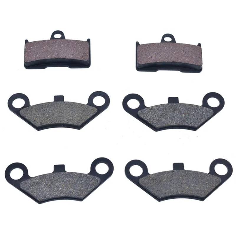 3 Paar metallische Bremsbeläge vorne hinten kompatibel mit CF500 500CC CF600 600CC X5 X6 X8 U5 ATV UTV von MRHZKE