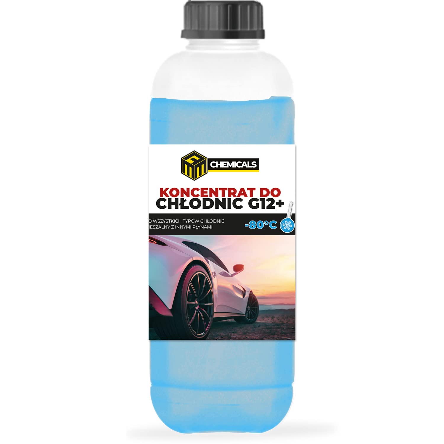 MRM Chemicals Kühlerfrostschutz G12 Konzentrat 1L 1 Liter -80°C Frostschutzmittel Antifreeze Kühlmittel Auto Blau Hochwertige, für alle Motoren und Kühlern von MRM Chemicals