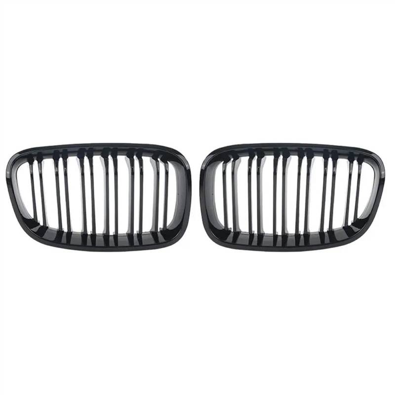 Frontstoßstangen-Kühlergrill Für B&MW 1er F20 F21 125i 118i 116I 125B 2010-2014 Auto-Frontstoßstange Nierengrill Haubengrills(Gloss black) von MRNQCB